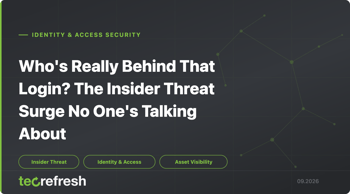 Who's Really Behind That Login? The Insider Threat Surge No One's Talking About