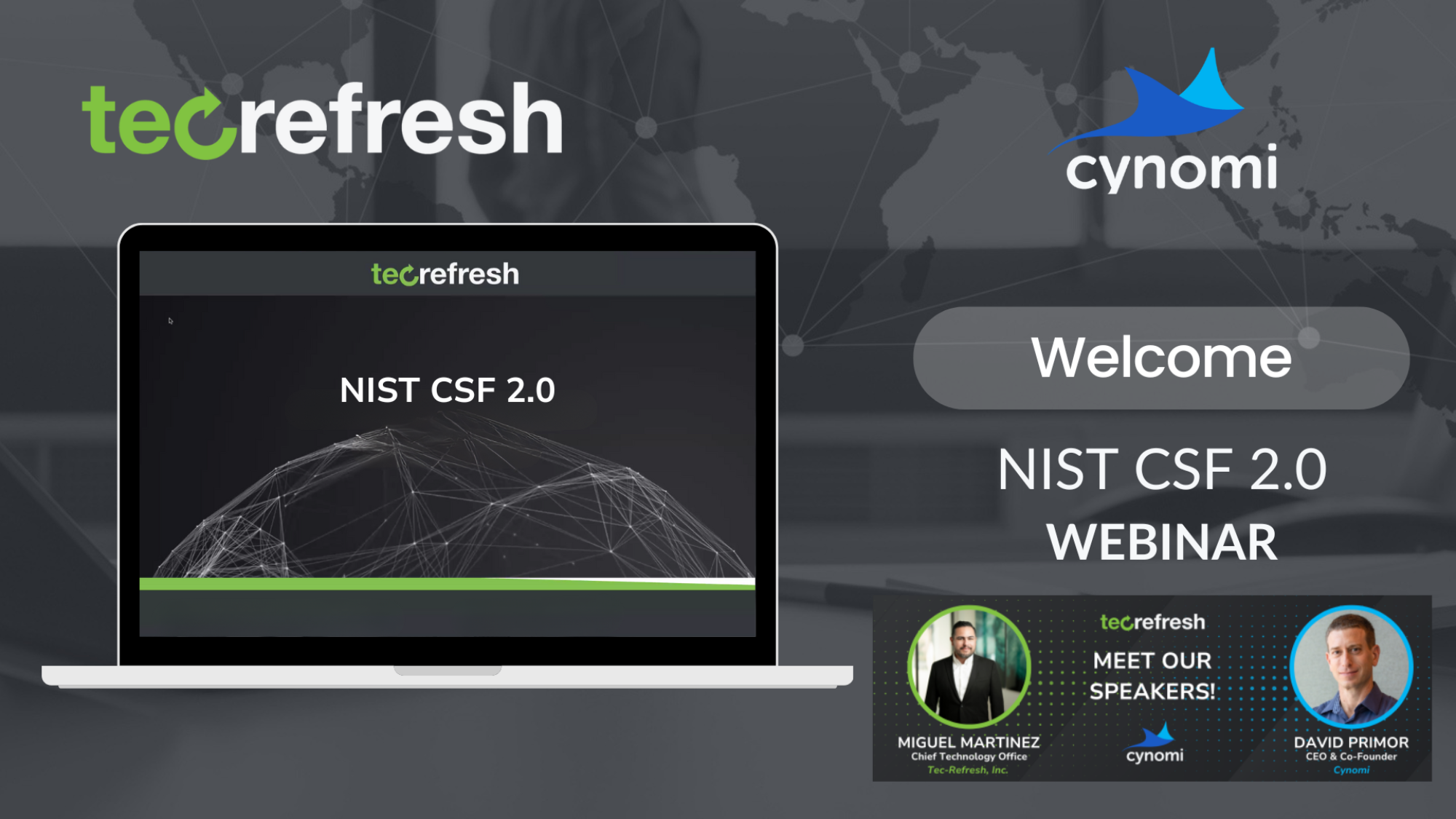 Tec-Refresh & Cynomi NIST CSF 2.0 Webinar